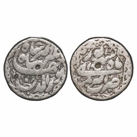 Jahangir, Silver Rupee, 11.19g, Akbarnagar Mint, ah 1024/10 RY, Month 'Shahrewar'. KM 145.