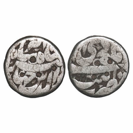 Jahangir, Silver 1/2 Rupee, 5.39g, Patna Mint, AH 1(023)/10 RY, Month 'Di'. KM 136.1. Abou
