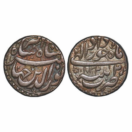 Jahangir, Silver Rupee, 11.43g, Patna Mint, AH 1034/20 R, Month 'Khurdad'. KM 145.12. Tone