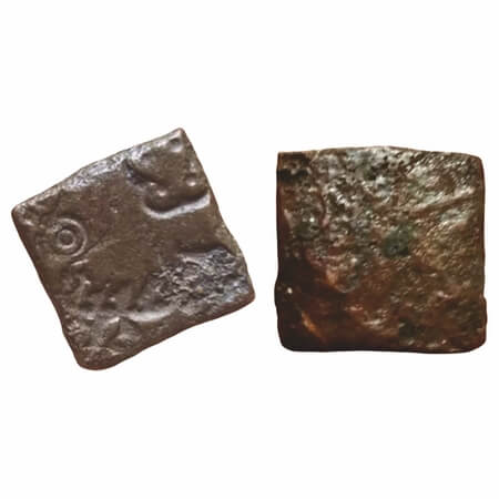 Post Mauryan, Ancient Vidarbha region of Maharashtra (c. 3rd – 2nd c. BC), 3.97g, 21.97x21