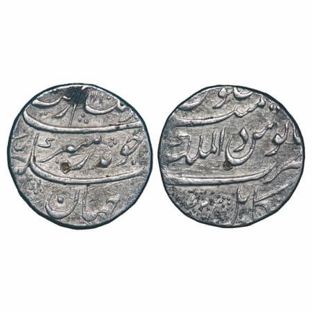 Aurangzeb, Silver Rupee, 11.48g, Dar ul Mulk Kabul Mint, AH 1110/42 RY. KM 300.45. Very Fi