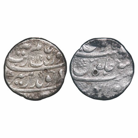 Aurangzeb, Silver Rupee, 11.37g, Sholapur Mint, AH 1115. KM 300.99. Very Fine+, Scarce.