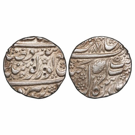Sikh Empire, Silver Rupee, 11.01g, Ranjit Singh (VS 1856-1896/1799-1839 AD), Sri Amritsar 