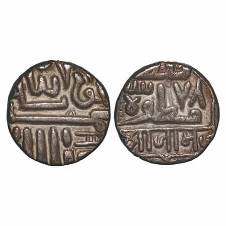 Kutch, Silver Kori, 4.58g Khengarji I (AH 939-994 / 1533-1585 AD), INO Mahmud bin Latif, S