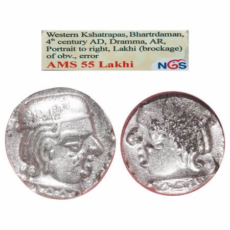 Western Kshatrapas, Kardamaka Dynasty, Bhartrudaman (c. 276-282 AD), Son of Rudrasena II, 