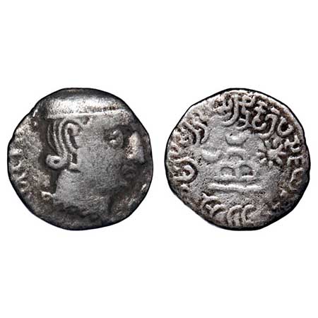 Western Kshtrapas, Early Kardamaka ruler - Rudradaman, son of Jayadaman as 'Mahakshtrapa' 
