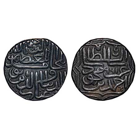Gujarat Sultanate, Silver Tanka, 10.77g, (96 rati standard),Ghiyath Al Din Ahmad III (AH 9