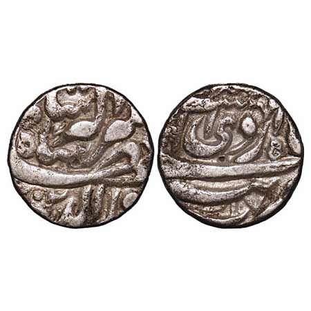 Jahangir, Silver Rupee, 11.02, Tatta Mint, 17 RY, Month 'Ardibihisht'. KM 145.17. Very Fin