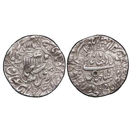 Shah Jahan I, Silver Rupee, 11.47g, Dar Ul Khilafat Akbarabad Mint, AH 1068/32 RY, name of