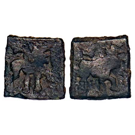 Post Mauryan, Marathwada - Vidarbha region (c.150 - 100 BC), Uninscribed type, Copper-arse