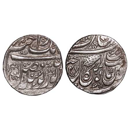 Sikh Empire, Silver Rupee, 11.11g, Sikhs (Misls), Gulab Singh (VS 1839 -1857, 1782 -1800 A