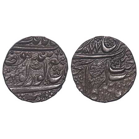 Sikh Empire, Silver Rupee, 11.03g, Ranjit Singh (VS 1856 - 1896 / 1799 - 1839 AD), Sri Amr