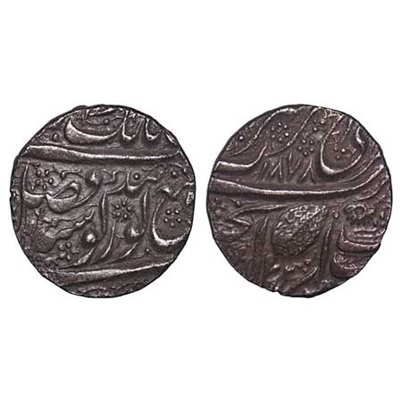 Sikh Empire, Silver Rupee, 11.00g, Ranjit Singh (VS 1856 -1896/1799 -1839 AD), Completely 