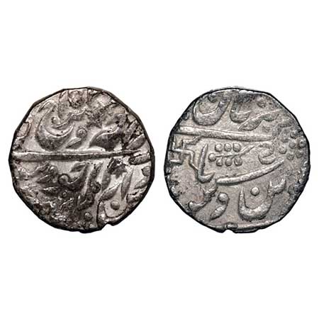 Jodhpur, Silver Rupee, 11.34g, Dar ul Masur Jodhpur (pseudo Pali) Mint, INO Queen Victoria
