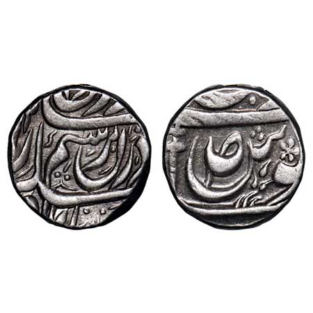 Patiala, Silver Rupee, 11.10g, Sahib Singh (AH 1196-1229 /1781-1813 AD), Sahrind Mint (off
