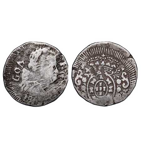 Portuguese India, Silver Rupia (600 Reis), 10.82g, D. Joao Principe Regent (1799-1816 AD),