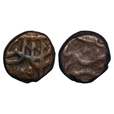 Madras Presidency, Copper ½ Dub, 6.26g, INO Shah Alam II, AH 1189/21 RY. P.Stevens (Page 5