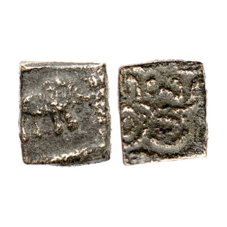 Pre Satavahanas, Vidarbha Region Sebaka, c.250 BC, Copper, 2.33g, 12.82x11.21, Obv: Elepha
