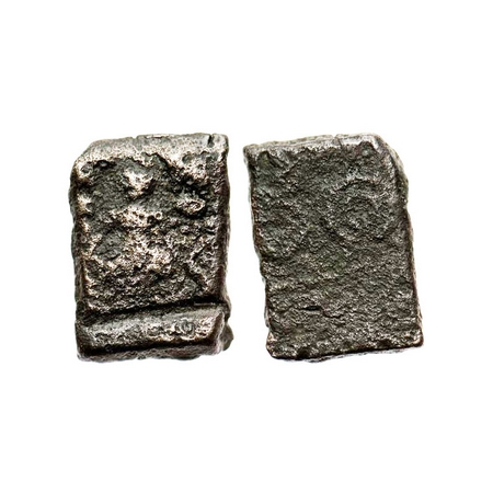 Pre Satavahana, Vidrbha Region, Kutapadasa c.250 BC Copper, 2.16g, 14.50x10.30 mm, Fractio