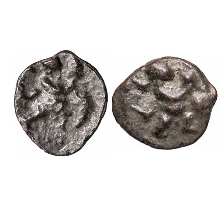 Vidarbha Region, Maharashtra, both side same type uninscribed Lead coin 2.56g, 18.27x15.93