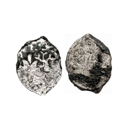 Punch Marked, Saurashtra Janapada (c. 400-300 BC), Silver 1/4 Karshapana, 0.66g, 12.41x10.