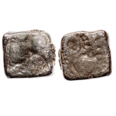 Late Western Kshatrapas of Early Guptas, Lead Unit, Anepigraphic dateless type, 4.73g, 12.
