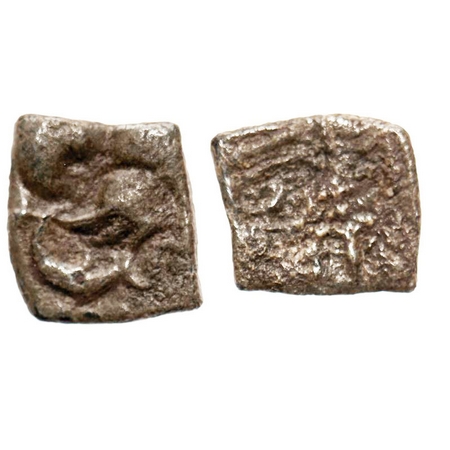 Late Western Kshatrapas of Early Guptas, Lead Unit, Anepigraphic dateless type, 1.30g, 12.