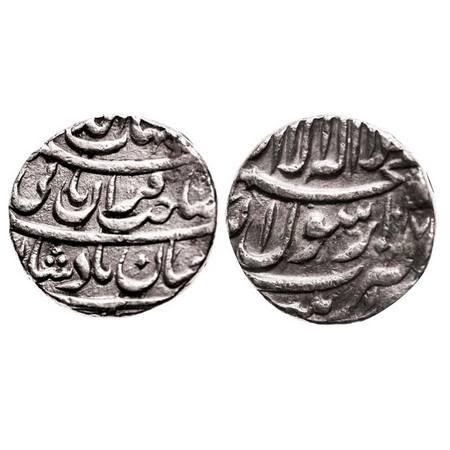 Shah Jahan I, Silver Rupee, 11.35g, Patna Mint, AH 1037/RY (Ahad). KM 222.12. Extremely Fi