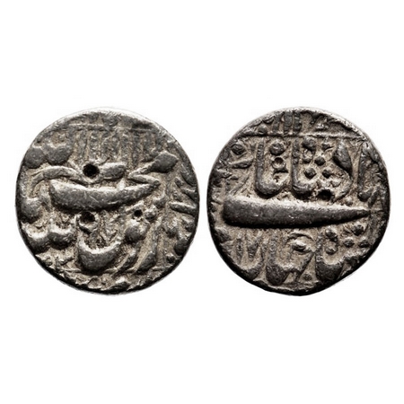Shah Jahan I, Silver Rupee, 10.84g, (Patna) Mint, AH unclear/17 RY, legends in square area