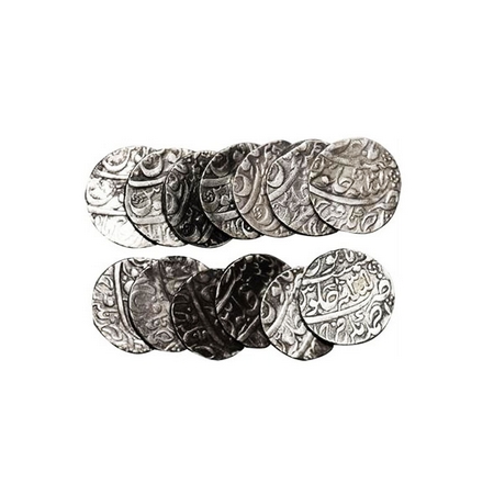 Farrukhabad, (Large Lot), Silver Rupee, (13 Coins, Ahmadnagar Farrukhabad Mint, in the nam