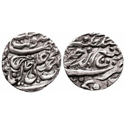 Tonk, Silver Rupee, 11.27g, Muhammad Ali Khan, in the name of Queen Victoria, Sironj Mint,