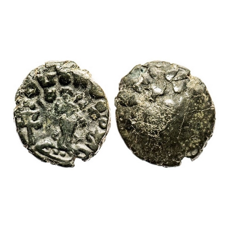 Post-Mauryan, Brahmamitra, Mathura Region, Copper Base Alloy, 5.86gm, 19.27x17.42, Obv: Go