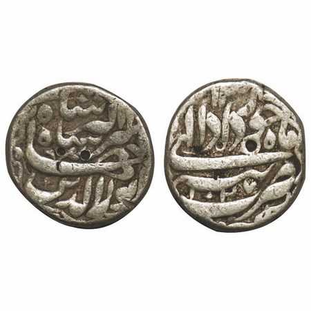 Jahangir, Silver Rupee, 11.04g, Patna Mint, Ilahi type, Month 'Khurdad', AH 1027. KM 145.1