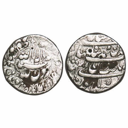 Shah Jahan I, Silver Rupee, 11.37g, Lahore Mint, AH 1041 / 5 RY, name of four caliphs and 