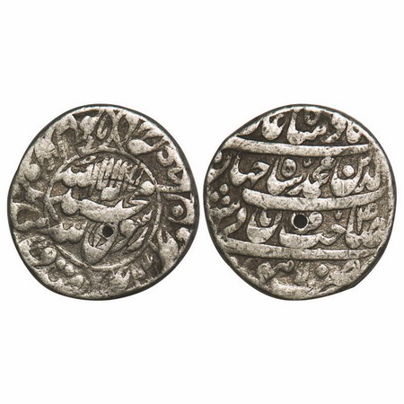Shah Jahan I, Silver Rupee, 11.33g, Lahore Mint, AH 1041 / 4 RY, name of four caliphs and 