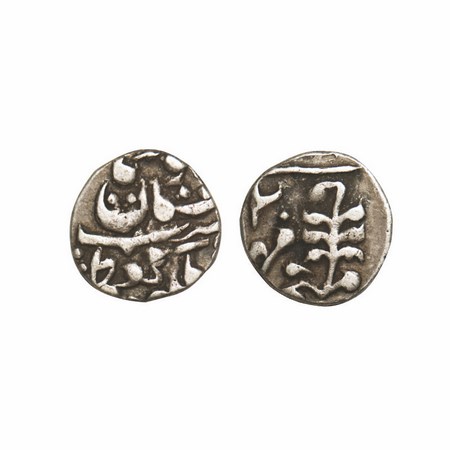 Jaipur, Silver ¼ Rupee, 2.83g, Madho Singh II (AH 1298-1341 / 1880-1922 AD), in the name o