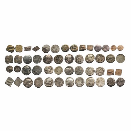 Western Kshatrapas, (25 coins) Silver, Lead and Copper coin ,17, different rulers of Kshat