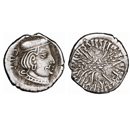 Western Kshatrapas, Rudrasena, son of Viradaman (187 AD) as Mahakshatrapa, Varshe 187. (Re