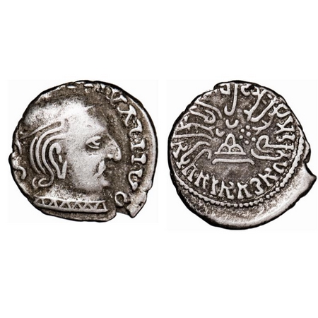 Western Kshatrapas, Kardamaka Family, Viradaman, son of Damsena, as Kshatrapa, SE 158, Sil