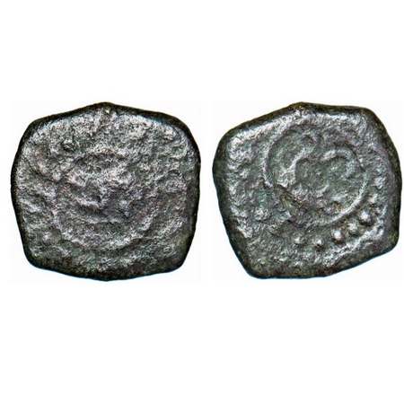 Post Gupta, South Gujarat, Anonymous and Unattributed, Lead, 1.37g, 10-11mm, issued most l