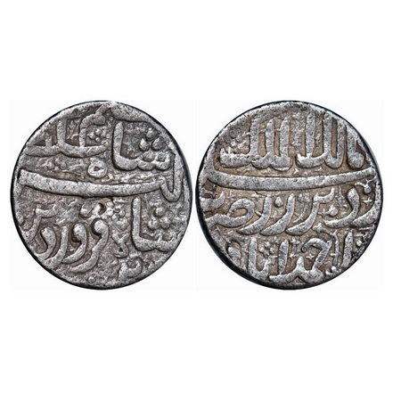 Jahangir as Salim (AH 1014-1037/1605-1628 AD), Silver Rupee, 11.38g, Ahmadabad Mint, month