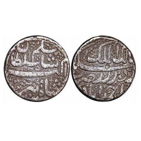 Jahangir as Salim (AH 1014-1037/1605-1628 AD), Silver Rupee, 11.28g, Ahmadabad Mint, month