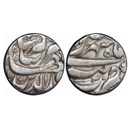 Jahangir, Silver Rupee, 11.22g, Tatta Mint, Ilahi Type, month Shahrewar, 20 RY. KM 145.17.
