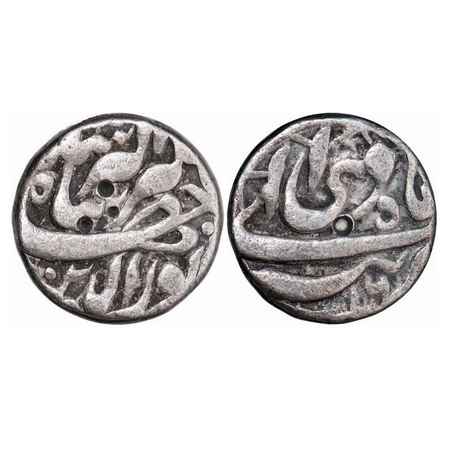 Jahangir, Silver Rupee, 11.09g, Tatta Mint, Ilahi Type, month Di, 16 RY. KM 145.17. Very F