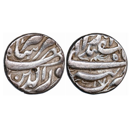 Jahangir, Silver Rupee, 11.16g, Patna Mint, Ilahi Type, Month Isfandarmuz, 17 Ry. KM 145.1