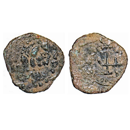 Huns, Kashmir Kidarites, Hunnic Kingdom in Ghandhara, c. 475-576 (?), smallest fractional 