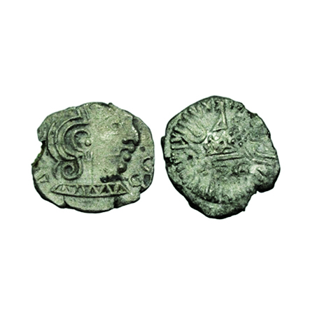 Western Kshatrapas, Svami Rudrasimha III, Son of Svami Satyasimha, (385-415 AD), as Mahaks