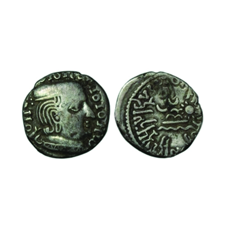 Western Kshatrapas, Kardamaka Family, Rudrasimha I, Son of Rudradamn, as Mahakshatrapa, SE