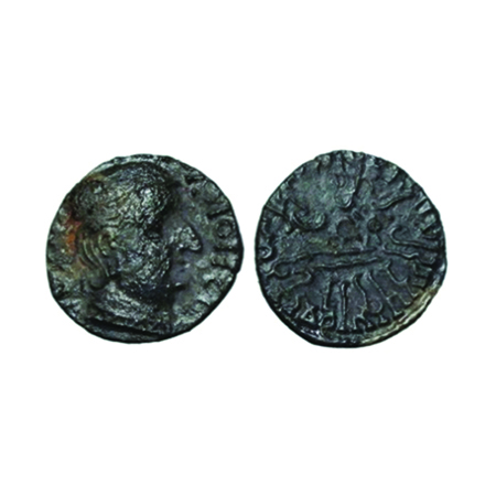 Western Kshatrapas, Kardamaka Family, Rudrasimha I, Son of Rudradamn, as Mahakshatrapa, SE
