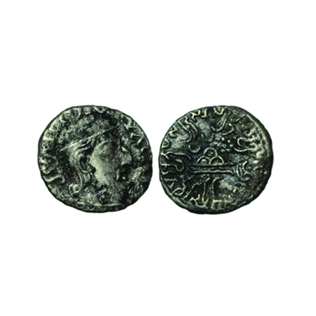 Western Kshatrapas, Kardamaka Family, Rudrasena I, son of Rudrasimha I, as Mahakshatrapa, 